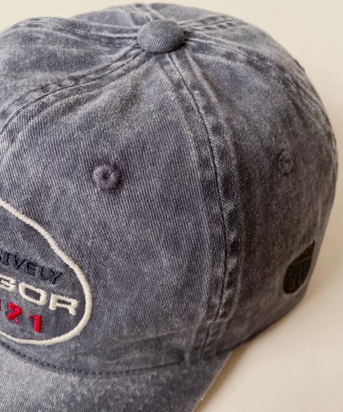 McGREGOR（マックレガー）の「McGREGOR Washed Embroidery Cap（キャップ・レディース・チャコールグレー/マスタード/ネイビー・FREE）」の14枚目の写真
