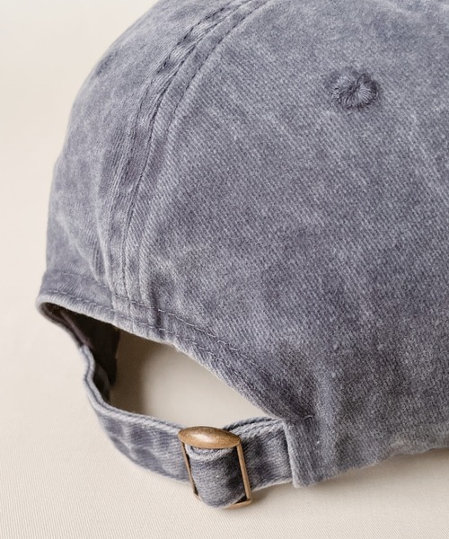 McGREGOR（マックレガー）の「McGREGOR Washed Embroidery Cap（キャップ・レディース・チャコールグレー/マスタード/ネイビー・FREE）」の16枚目の写真