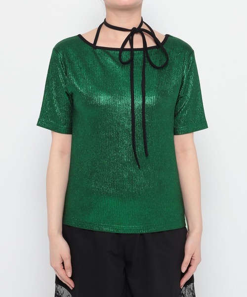 tシャツ 2WAYグリッターリブT(HARE) レディース HARE tシャツ 2WAYグリッターリブT(HARE) レディース : ZOZOTOWN