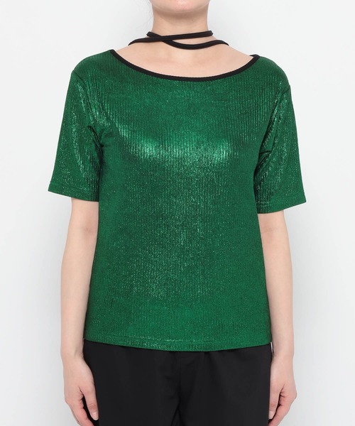 2WAYグリッターリブT(HARE)（Tシャツ/カットソー）｜HARE（ハレ