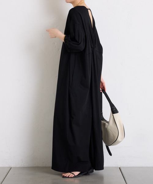 COLLAGE GALLARDAGALANTE（コラージュガリャルダガランテ）の「バックオープンカットワンピース/WEB限定（ワンピース・レディース・ピンク/グレー/ブラック・FREE）」の5枚目の写真