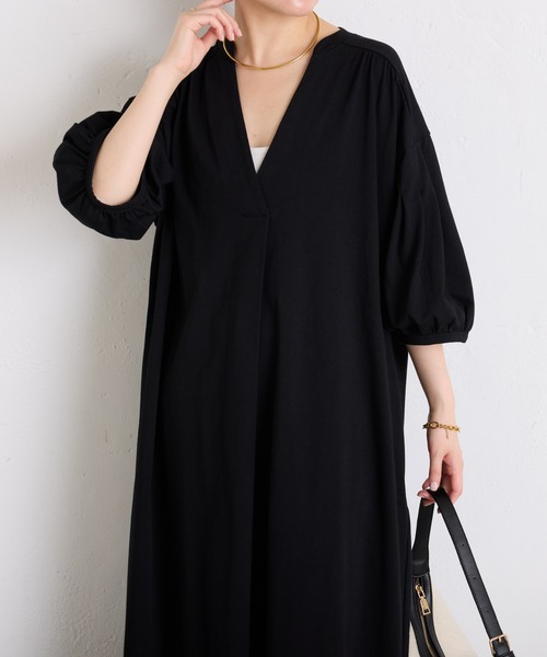 COLLAGE GALLARDAGALANTE（コラージュガリャルダガランテ）の「バックオープンカットワンピース/WEB限定（ワンピース・レディース・ピンク/グレー/ブラック・FREE）」の6枚目の写真