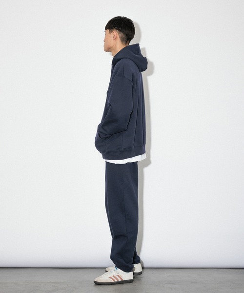Knuu(ヌウ)の「Heavy Hooded Sweatshirt / ヘビーベーシックパーカー(パーカー・メンズ・ブラック/ヘザーグレー/ホワイト/グリーン/レッド/ネイビー/マルーン・X-SMALL/SMALL/MEDIUM/LARGE/X-LARGE/XX-LARGE)」の11枚目の写真