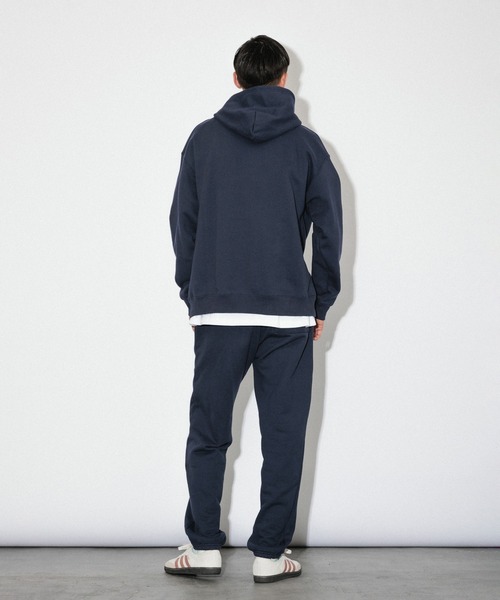 Knuu(ヌウ)の「Heavy Hooded Sweatshirt / ヘビーベーシックパーカー(パーカー・メンズ・ブラック/ヘザーグレー/ホワイト/グリーン/レッド/ネイビー/マルーン・X-SMALL/SMALL/MEDIUM/LARGE/X-LARGE/XX-LARGE)」の12枚目の写真