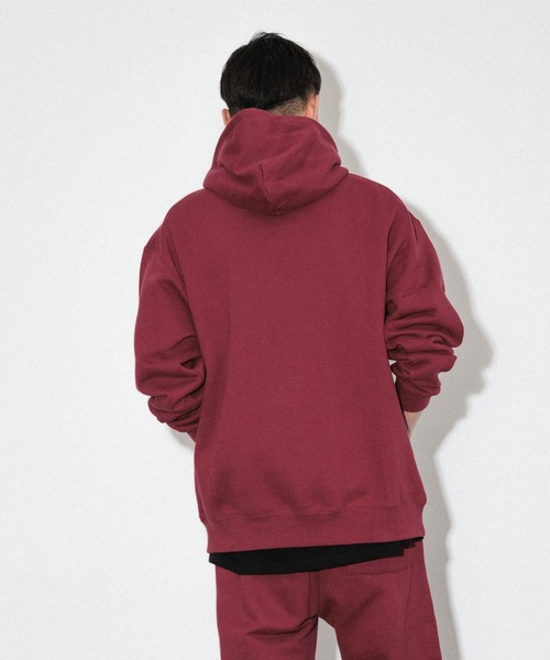 Knuu(ヌウ)の「Heavy Hooded Sweatshirt / ヘビーベーシックパーカー(パーカー・メンズ・ブラック/ヘザーグレー/ホワイト/グリーン/レッド/ネイビー/マルーン・X-SMALL/SMALL/MEDIUM/LARGE/X-LARGE/XX-LARGE)」の20枚目の写真