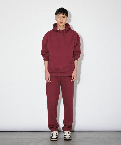 Knuu(ヌウ)の「Heavy Hooded Sweatshirt / ヘビーベーシックパーカー(パーカー・メンズ・ブラック/ヘザーグレー/ホワイト/グリーン/レッド/ネイビー/マルーン・X-SMALL/SMALL/MEDIUM/LARGE/X-LARGE/XX-LARGE)」の21枚目の写真
