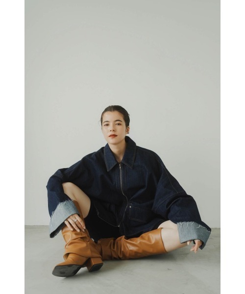 Knuth Marf(クヌースマーフ)の「2way loose long boots(ブーツ・レディース・キャメル・23/24/25)」の5枚目の写真