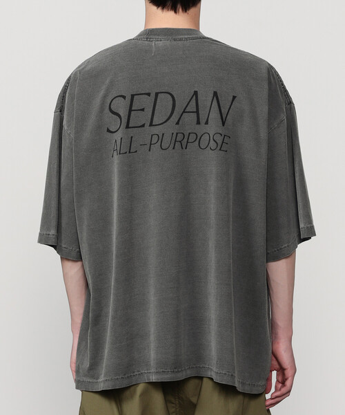 SEDAN ALL-PURPOSE（セダンオールパーパス）の「SEDAN ALL-PURPOSE | Garment Dyed S/S Tee MEN（Tシャツ/カットソー・メンズ・ホワイト/チャコール/ブラック・L/M）」の17枚目の写真