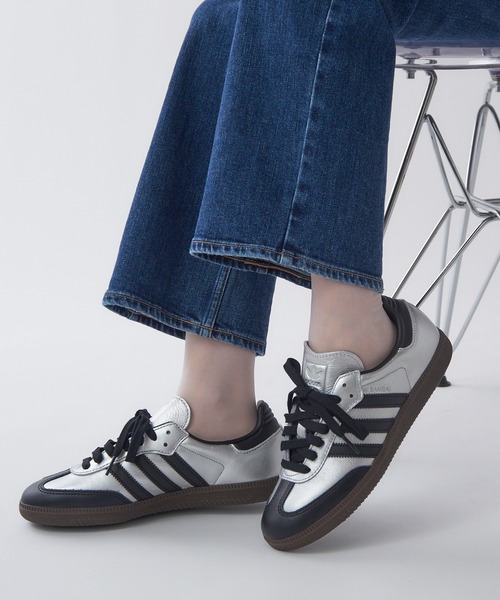 adidas(アディダス)の「【adidas】SAMBA OG / adidas Originals / サンバOG / アディダスオリジナルス / スニーカー(スニーカー・レディース・ホワイト系その他2/ブラック/ネイビー/ホワイト/シルバー/ブラック系1/ブラック系その他2/ブラウン・23cm/23.5cm/24cm/24.5cm/25cm/25.5cm/26cm/26.5cm/27cm/27.5cm/22.5cm)」の8枚目の写真