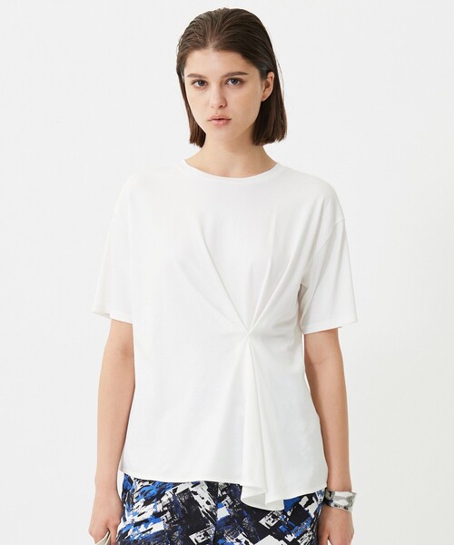 グレースジャージー イレギュラーヘムカットソー