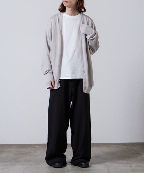 superNova.(スーパーノヴァ)の「superNova./スーパーノヴァ Knit cardigan カーディガン(カーディガン/ボレロ・メンズ・グレー・M)」の15枚目の写真