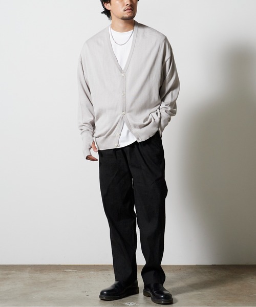 superNova.(スーパーノヴァ)の「superNova./スーパーノヴァ Knit cardigan カーディガン 秋服 冬服(カーディガン/ボレロ・メンズ・グレー・M/S)」の14枚目の写真