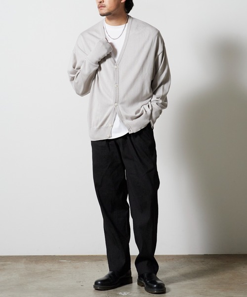 superNova.(スーパーノヴァ)の「superNova./スーパーノヴァ Knit cardigan カーディガン 秋服 冬服(カーディガン/ボレロ・メンズ・グレー・M/S)」の15枚目の写真