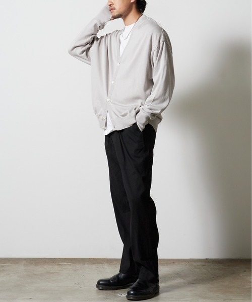 superNova.(スーパーノヴァ)の「superNova./スーパーノヴァ Knit cardigan カーディガン 秋服 冬服(カーディガン/ボレロ・メンズ・グレー・M/S)」の16枚目の写真