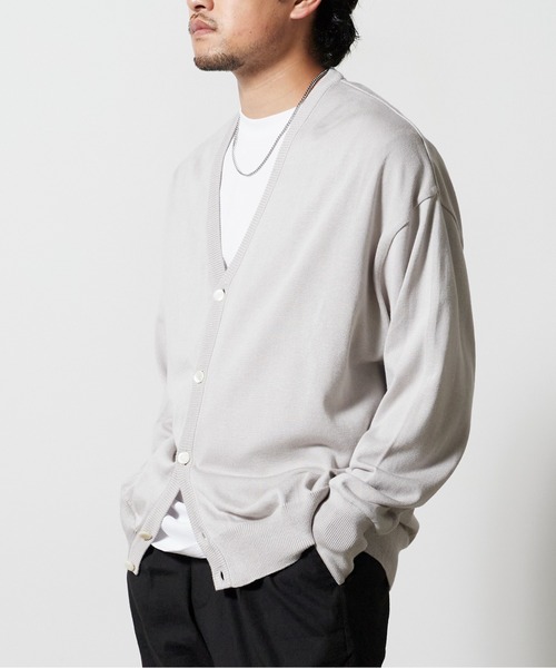 superNova.(スーパーノヴァ)の「superNova./スーパーノヴァ Knit cardigan カーディガン 秋服 冬服(カーディガン/ボレロ・メンズ・グレー・M/S)」の17枚目の写真