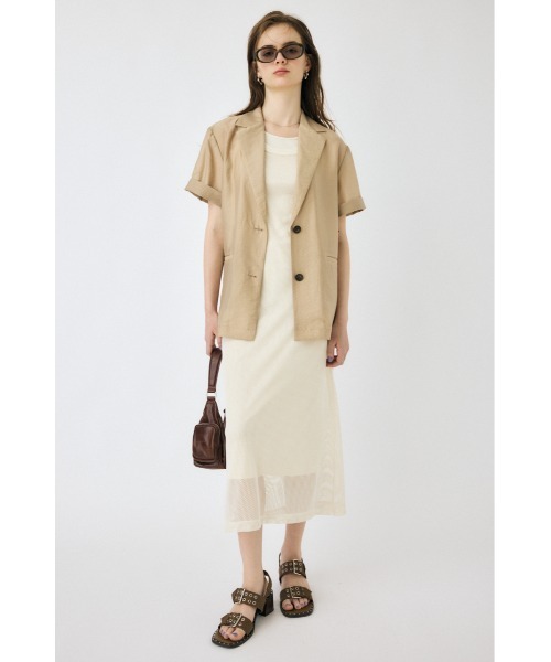 セール】MESH LAYERED ドレス（ワンピース）｜MOUSSY（マウジー