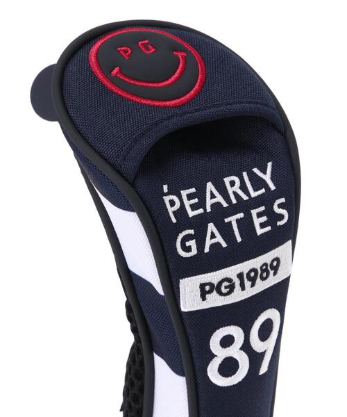 PEARLY GATES - ベーグル　ヘッドカバー 中古 パーリーゲイツ PEARLY GATES ヘッドカバー ホワイト 白