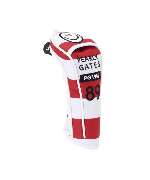 PEARLY GATES】ボーダー柄ユーティリティ用ヘッドカバー (UNISEX