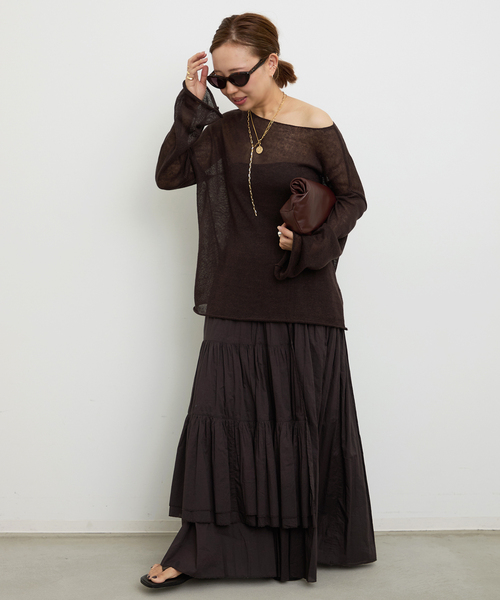 値下げDeuxieme classe THE LOOM　LINEN プルオーバー Deuxieme Classe THE LOOM LINEN プルオーバー