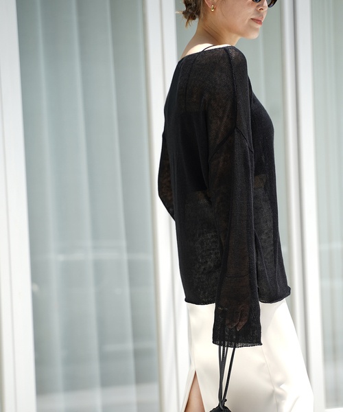 Deuxieme Classe（ドゥーズィエムクラス）の「LINO Sheer プル