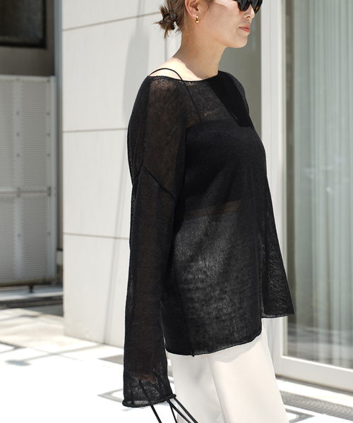 Deuxieme Classe（ドゥーズィエムクラス）の「LINO Sheer プル