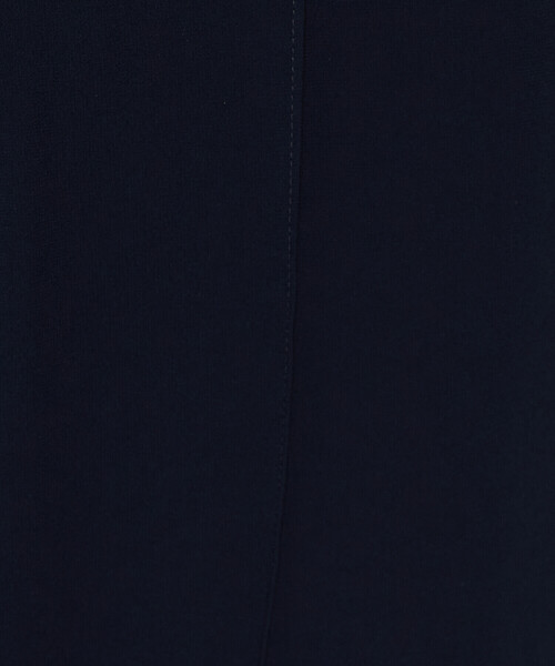 K.T KIYOKO TAKASE（キヨコタカセ）の「バックサテンジョーゼット クロップドワイドパンツ（その他パンツ・レディース・ネイビー/ダークグレー・9号/7号）」の3枚目の写真