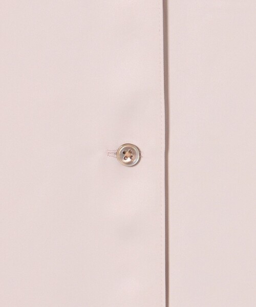 6（ロク）の「＜6(ROKU)＞アセテート サテンショートスリーブシャツ（シャツ/ブラウス・レディース・ブラック/ライトピンク・FREE）」の8枚目の写真