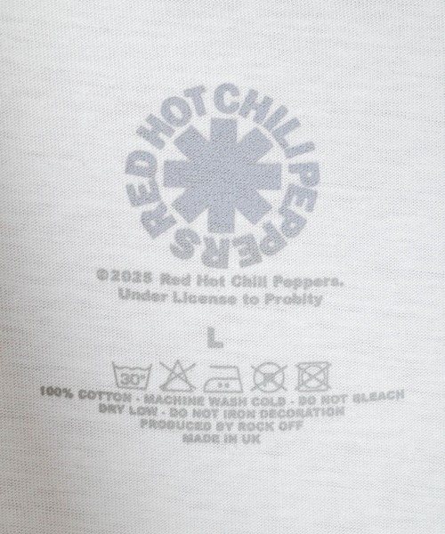 ROCK-OFF(ロックオフ)の「【ROCK-OFF】【3】RED HOT CHILI PEPPERS CLASSIC ASTERISK T-SHIRTS(Tシャツ/カットソー・メンズ・ブラック/ホワイト・X-LARGE/LARGE/MEDIUM)」の4枚目の写真