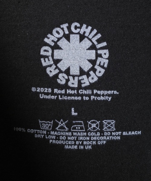 ROCK-OFF(ロックオフ)の「【ROCK-OFF】【3】RED HOT CHILI PEPPERS CLASSIC ASTERISK T-SHIRTS(Tシャツ/カットソー・メンズ・ブラック/ホワイト・X-LARGE/LARGE/MEDIUM)」の14枚目の写真