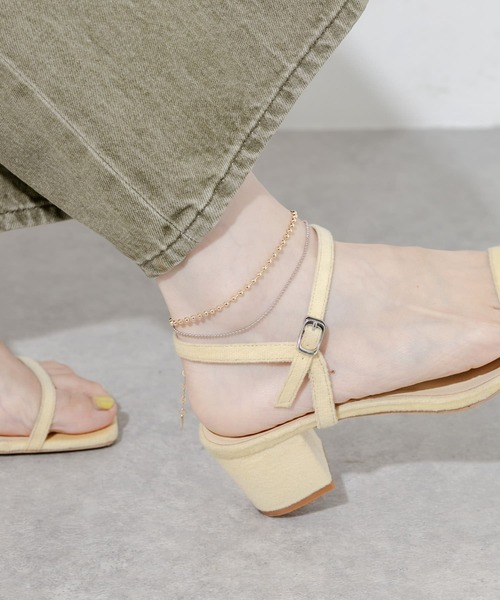 SMELLY(スメリー)の「ボールチェーンコンビアンクレット(アンクレット・レディース・ゴールド系その他・-)」の2枚目の写真