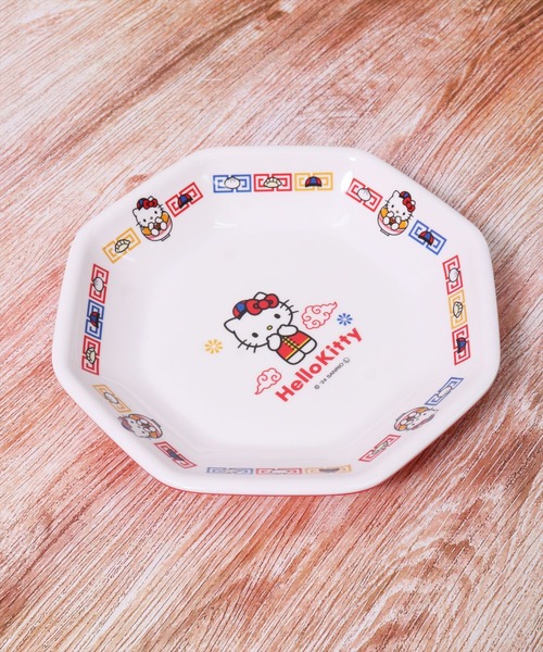 希少品！Hello Kitty 中華皿 12枚セット ベルーナ 希少品！Hello Kitty