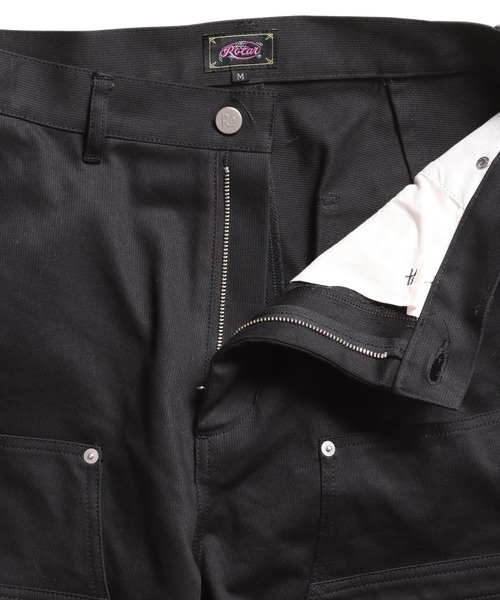 ROTAR(ローター)の「Pique Painter Work Pants(その他パンツ・メンズ・ブラック/アイボリー・X-LARGE/LARGE/MEDIUM)」の7枚目の写真
