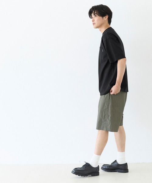 coca（coca）（コカ）の「ヘビーウエイト天竺ピスポケットTシャツ（Tシャツ/カットソー・メンズ・カーキ/ブラック/テラコッタ/ホワイト・XL/M/L）」の9枚目の写真