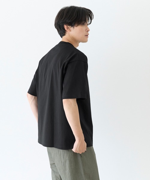 coca（coca）（コカ）の「ヘビーウエイト天竺ピスポケットTシャツ（Tシャツ/カットソー・メンズ・カーキ/ブラック/テラコッタ/ホワイト・XL/M/L）」の11枚目の写真