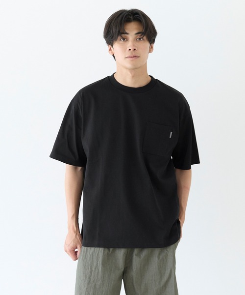 coca（coca）（コカ）の「ヘビーウエイト天竺ピスポケットTシャツ（Tシャツ/カットソー・メンズ・カーキ/ブラック/テラコッタ/ホワイト・XL/M/L）」の12枚目の写真