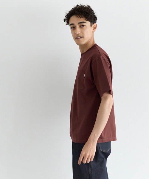 coca（coca）（コカ）の「ヘビーウエイト天竺ピスポケットTシャツ（Tシャツ/カットソー・メンズ・カーキ/ブラック/テラコッタ/ホワイト・XL/M/L）」の13枚目の写真