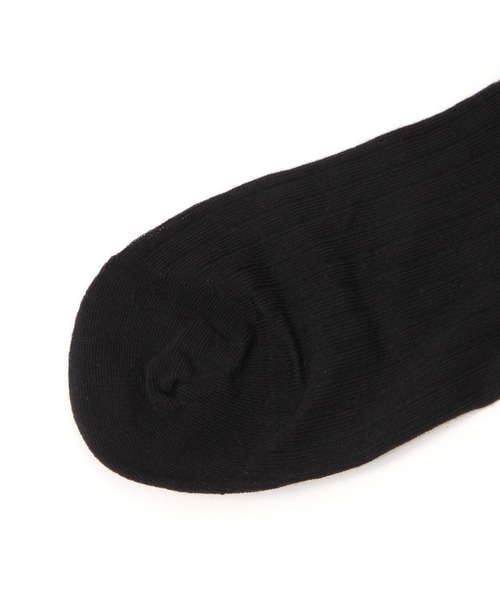 Heather（ヘザー）の「レースフリルSOX　578747（ソックス/靴下・レディース・アイボリー/ブラック・ONE SIZE）」の4枚目の写真