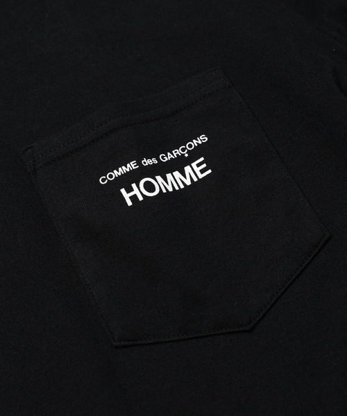 COMME des GARCONS HOMME(コム デ ギャルソン・オム)の「CdG HOMME LOGO LONG SLEEVE TEE(Tシャツ/カットソー・メンズ・ブラック/ネイビー/ホワイト・XL/L/M/S)」の5枚目の写真
