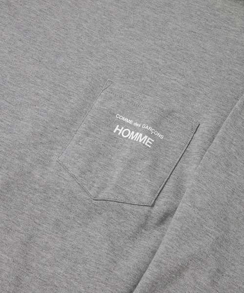 COMME des GARCONS HOMME(コム デ ギャルソン・オム)の「CdG HOMME LOGO LONG SLEEVE TEE(Tシャツ/カットソー・メンズ・ブラック/ネイビー/ホワイト・XL/L/M/S)」の7枚目の写真