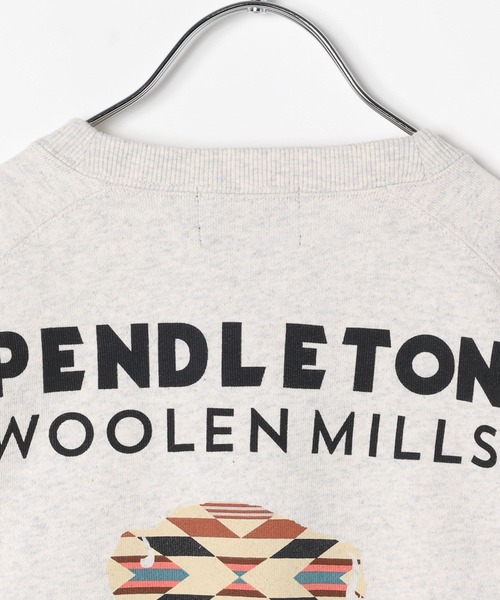 PENDLETON（ペンドルトン）の「【PENDLETON(ペンドルトン)】別注スウェット(KIDS)（スウェット・キッズ・ナチュラル/チャコール/ネイビー・110cm/120cm/130cm/140cm/150cm）」の14枚目の写真