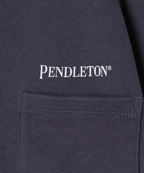 PENDLETON（ペンドルトン）の「【PENDLETON(ペンドルトン)】別注スウェット(KIDS)（スウェット・キッズ・ナチュラル/チャコール/ネイビー・110cm/120cm/130cm/140cm/150cm）」の19枚目の写真