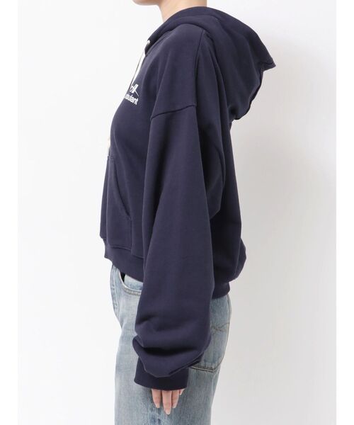 Ungrid(アングリッド)の「【WEB限定】ショートロゴプリントパーカー(パーカー・レディース・ライトグレー/ブラウン/ネイビー・FREE)」の13枚目の写真