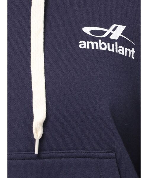 Ungrid(アングリッド)の「【WEB限定】ショートロゴプリントパーカー(パーカー・レディース・ライトグレー/ブラウン/ネイビー・FREE)」の4枚目の写真