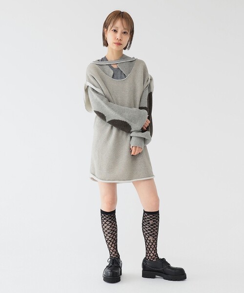 maturely（マチュアリー）の「【1/15再値下げ】maturely / グリッターミニワンピース（ワンピース・レディース・シルバー/ゴールド・ONE SIZE）」の16枚目の写真