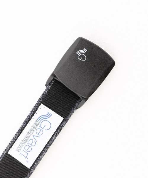 GEVAERT（ゲバルト）の「Gevaert 35mm 杢サイドライン ストレッチベルト（ベルト・メンズ・ブラック/カーキ/ネイビー・FREE）」の8枚目の写真