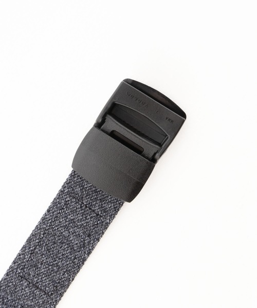 GEVAERT（ゲバルト）の「Gevaert 35mm 杢サイドライン ストレッチベルト（ベルト・メンズ・ブラック/カーキ/ネイビー・FREE）」の7枚目の写真
