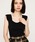 SLYiXCj́uSQUARE NECK KNIT TANK XNGAlbN jbg ^N T}[jbg ĕ m[X[ugbvXi^NgbvjvbubN