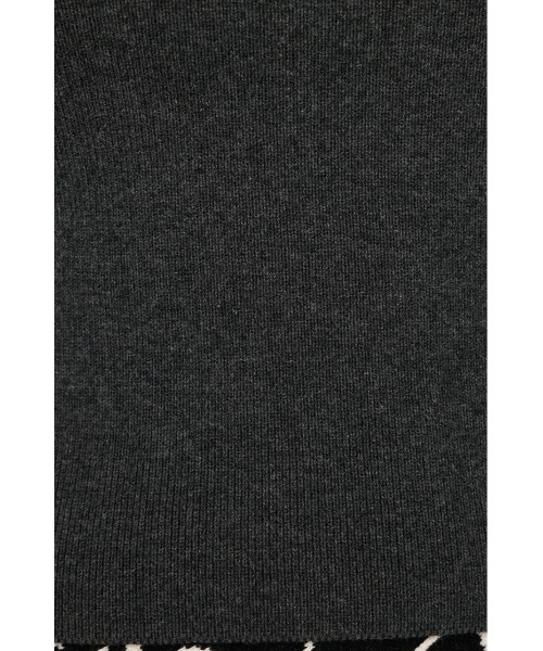 SLY(スライ)の「SQUARE NECK KNIT TANK スクエアネック ニット タンク サマーニット 夏服 ノースリーブトップス(タンクトップ・レディース・オフホワイト/杢グレー/ブラック/バーガンディー・FREE)」の17枚目の写真