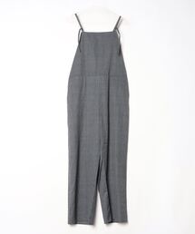 plage プラージュ 日本製 麻混 オールインワン サロペット サルエルパンツ youdear_xd-bl-0019