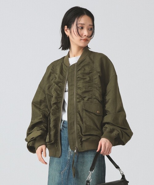 セール】シャーリング MA-1 ブルゾン（MA-1）｜Ray BEAMS（レイ